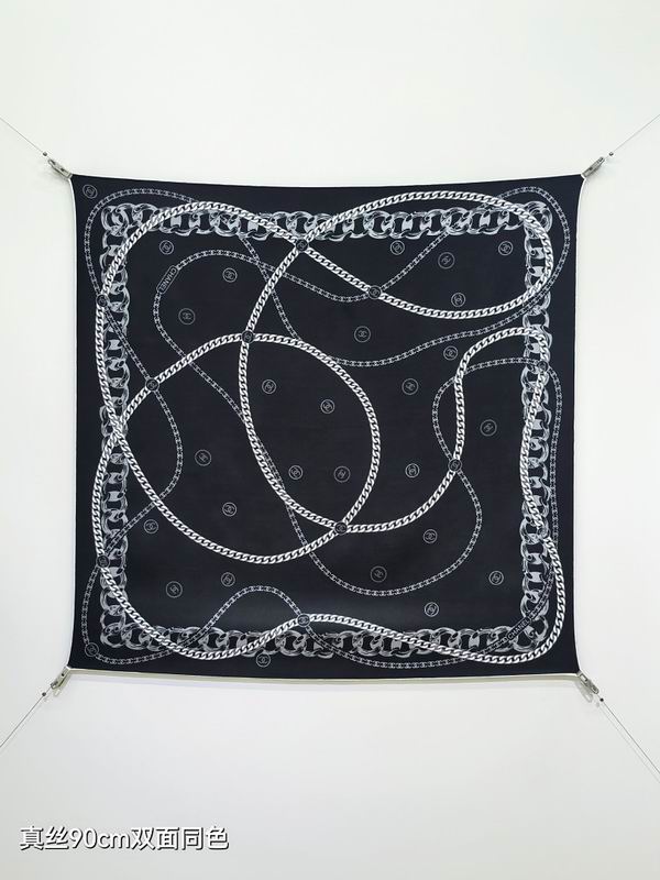 Chanel silk scarf hm (163)