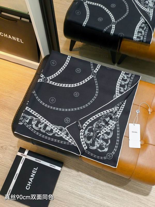 Chanel silk scarf hm (164)