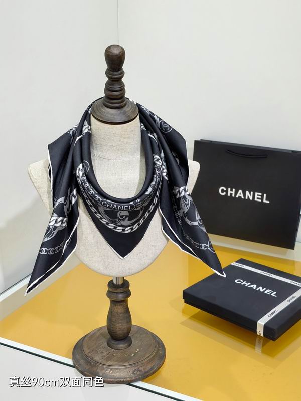Chanel silk scarf hm (165)