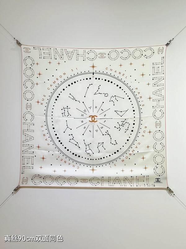 Chanel silk scarf hm (178)