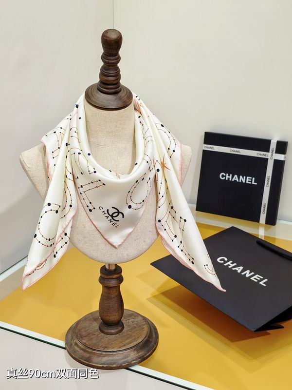 Chanel silk scarf hm (180)