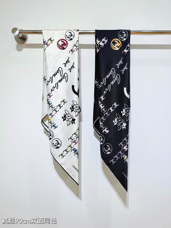 Chanel silk scarf hm (197)