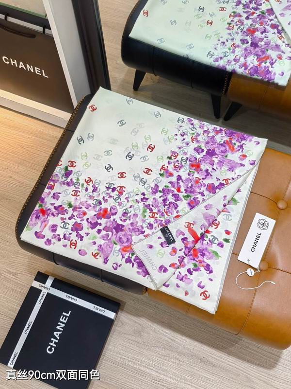 Chanel silk scarf hm (20)
