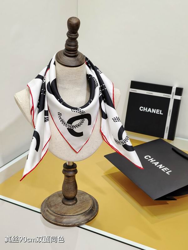Chanel silk scarf hm (217)