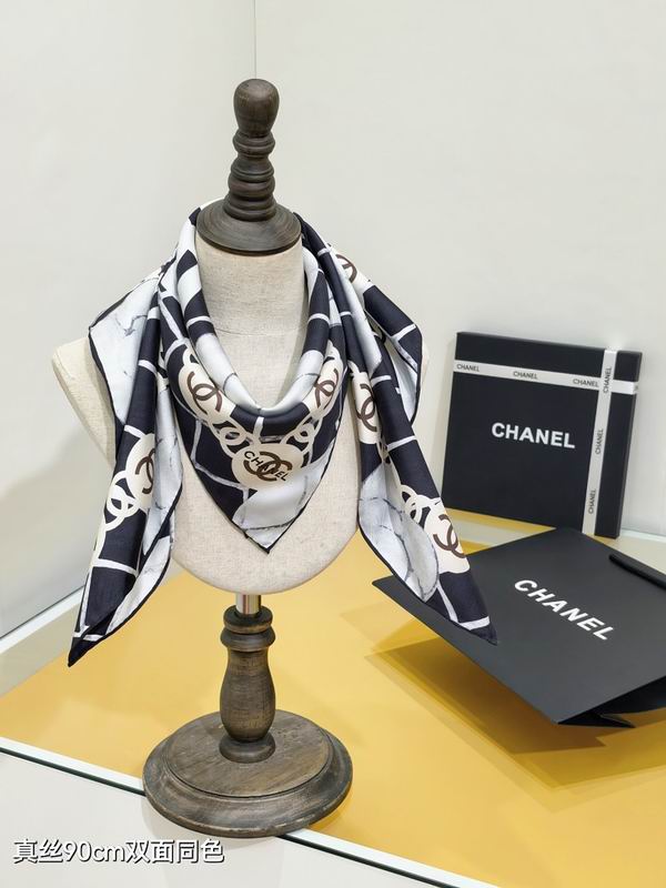 Chanel silk scarf hm (226)