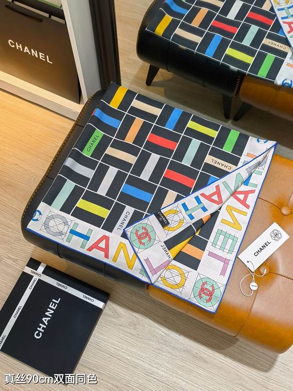 Chanel silk scarf hm (3)