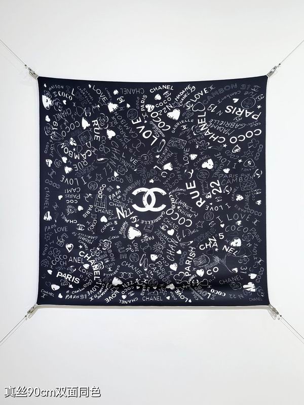 Chanel silk scarf hm (42)