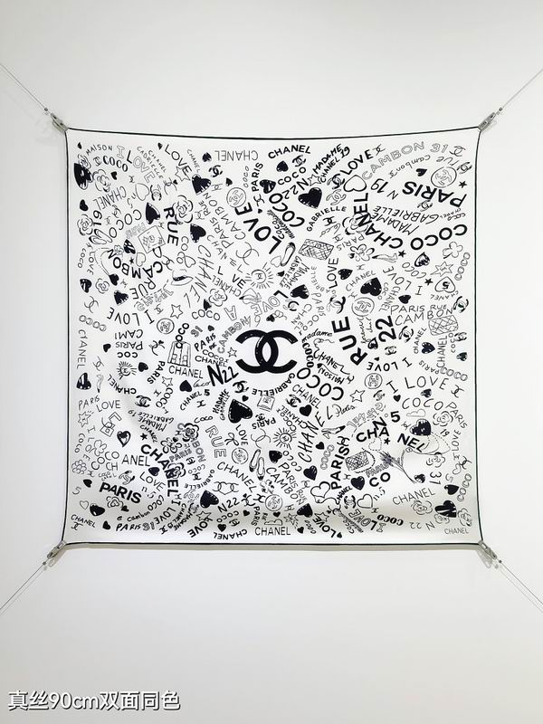 Chanel silk scarf hm (45)