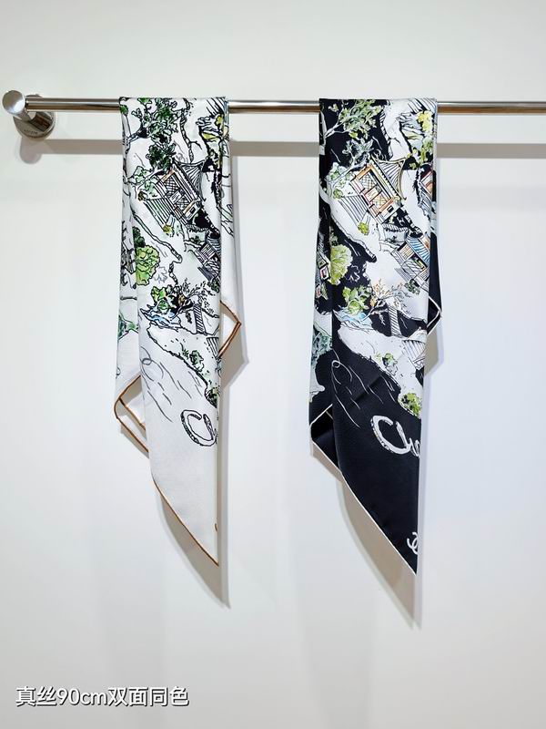 Chanel silk scarf hm (54)