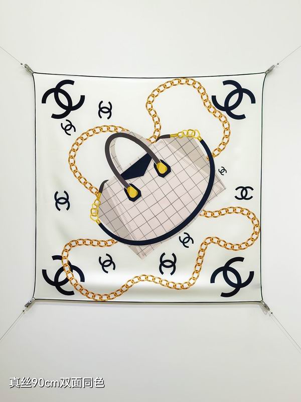 Chanel silk scarf hm (55)