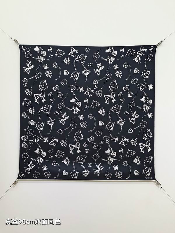 Chanel silk scarf hm (68)