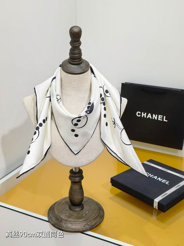 Chanel silk scarf hm (80)