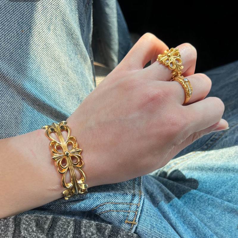 Chrome Hearts Bracelet  02yxs35 (10)