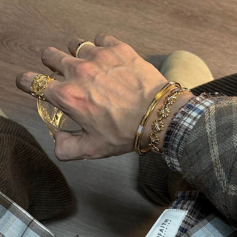 Chrome Hearts Bracelet  02yxs40 (10)