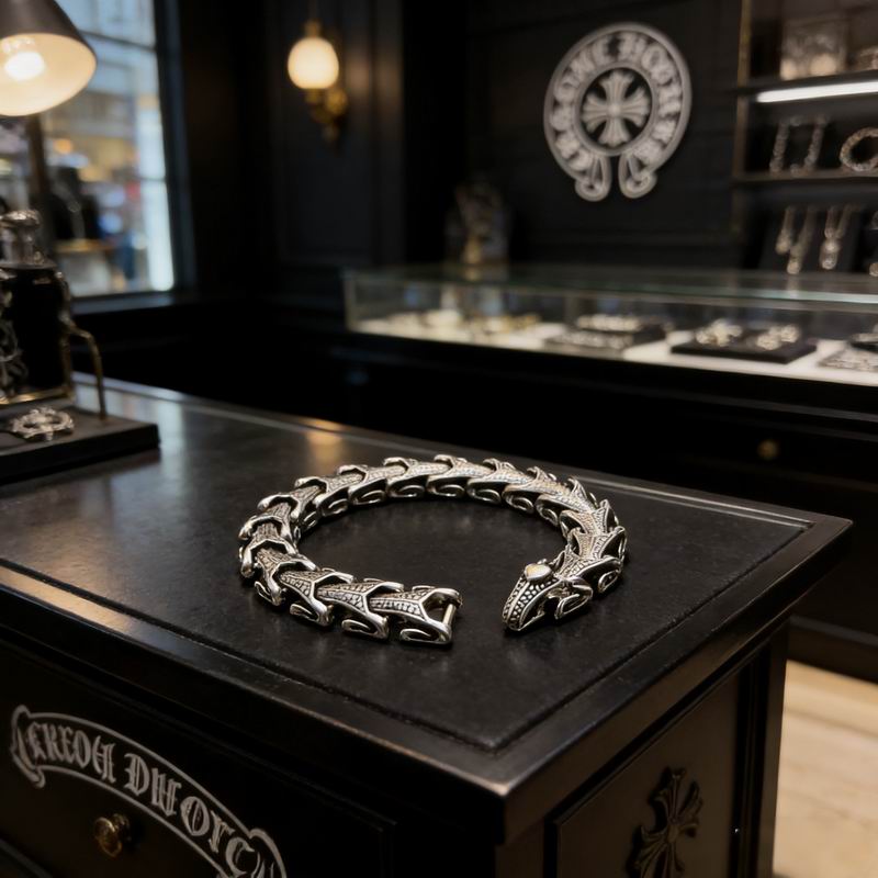 Chrome Hearts Bracelet  03yxs117 (2)