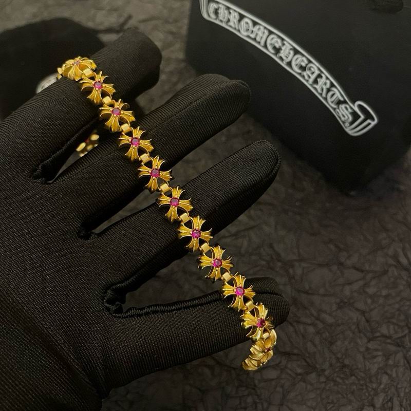 Chrome Hearts Bracelet  03yxs138 (3)