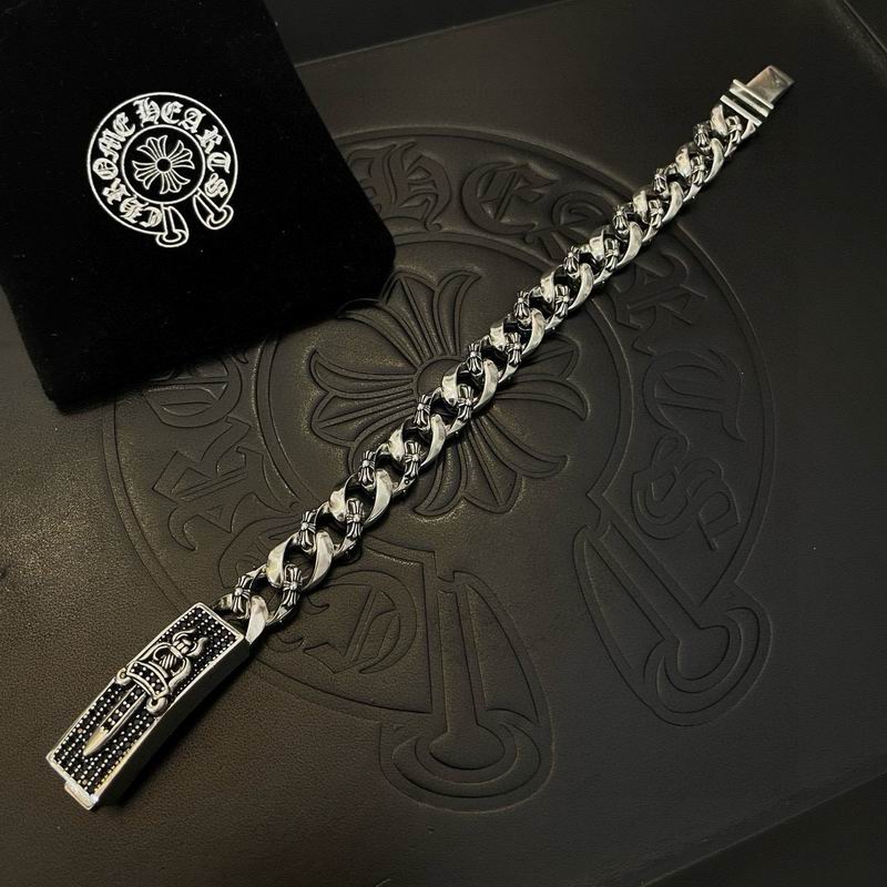 Chrome Hearts Bracelet  03yxs74 (6)