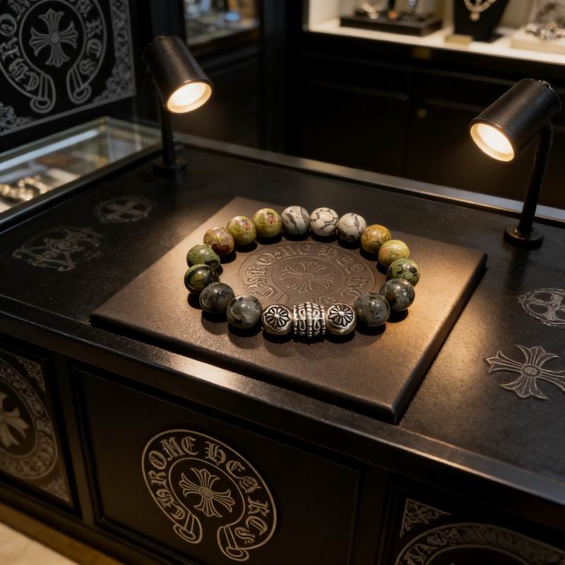 Chrome Hearts Bracelet  03yxs78 (2)