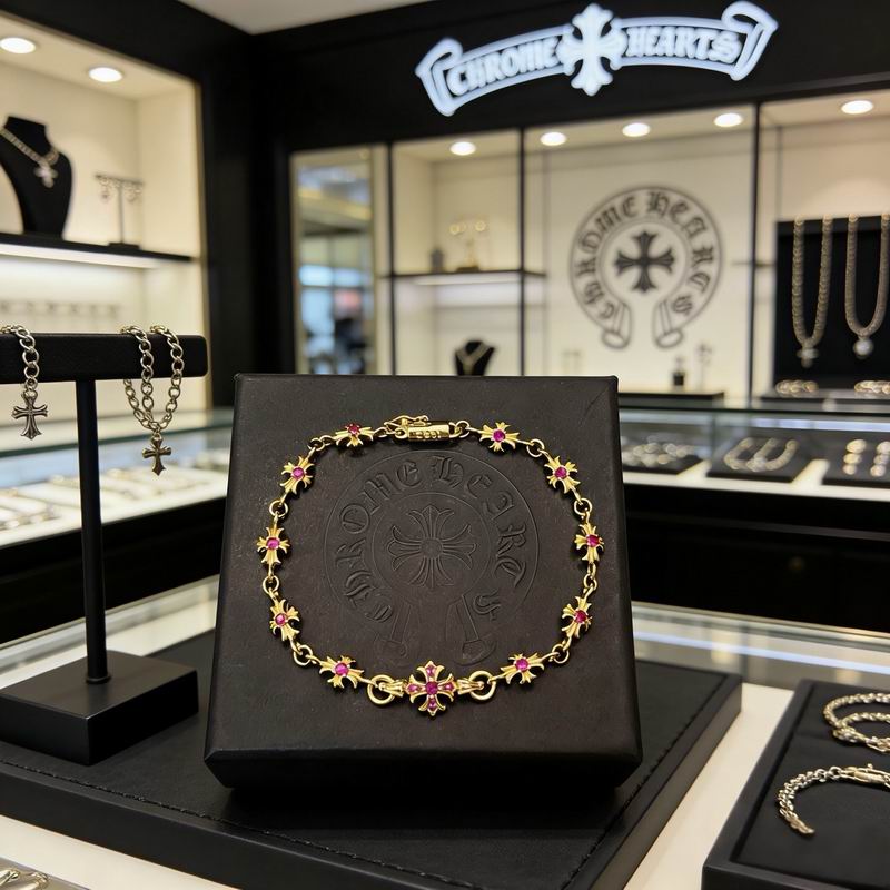 Chrome Hearts Bracelet  03yxs85 (1)