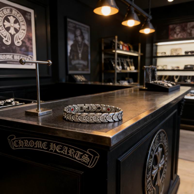 Chrome Hearts Bracelet  03yxs93 (2)