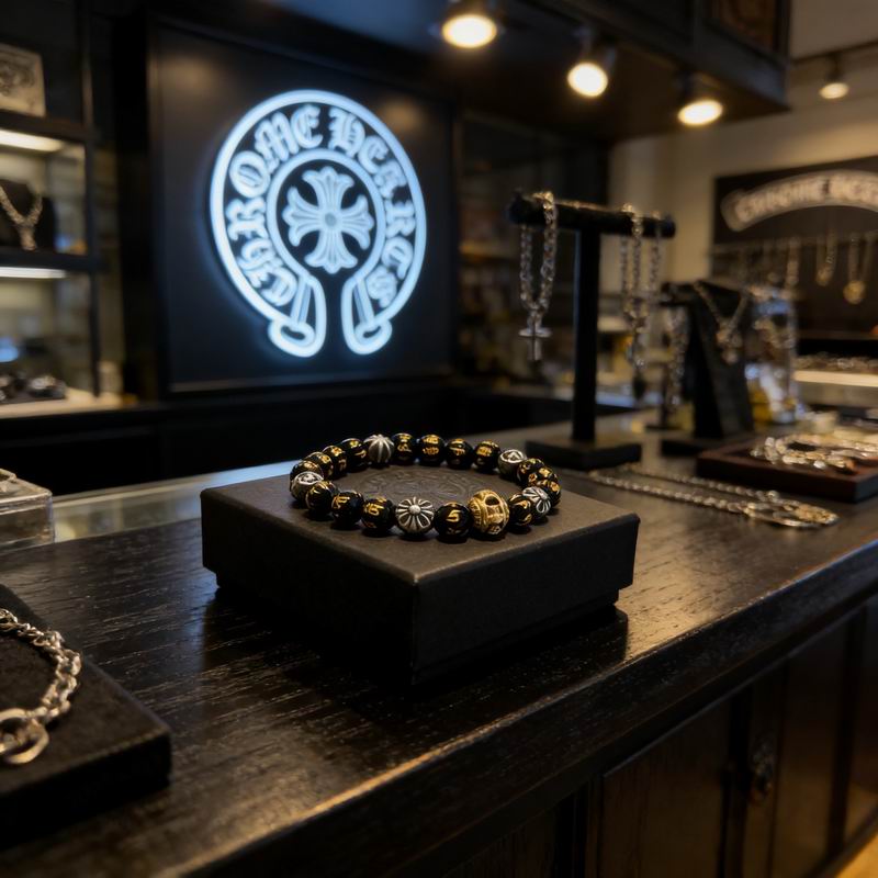 Chrome Hearts Bracelet  03yxs94 (2)