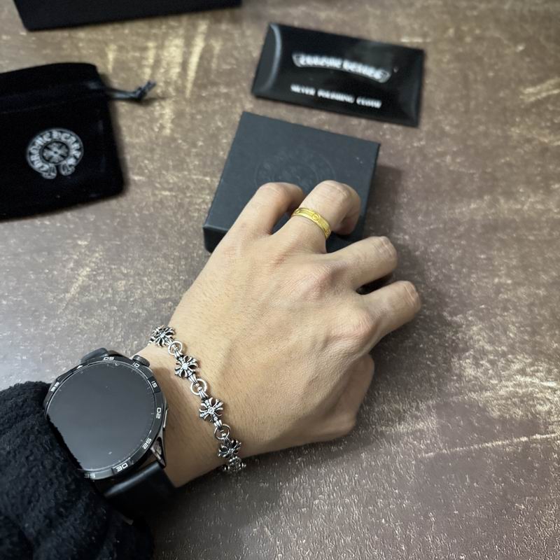 Chrome Hearts Bracelet  04yxs157 (6)
