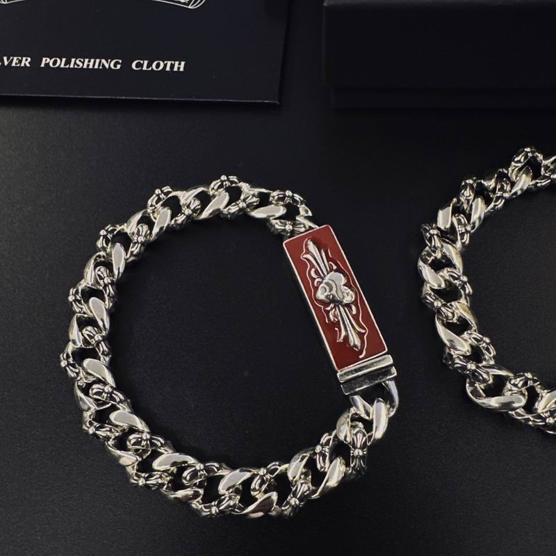 Chrome Hearts Bracelet  04yxs190 (5)