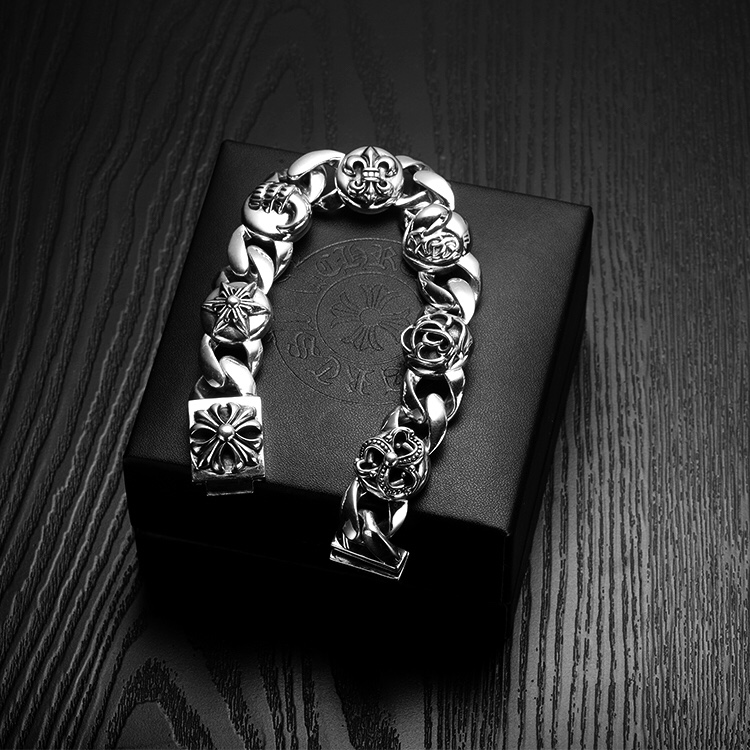 Chrome Hearts Bracelet  04yxs193 (7)
