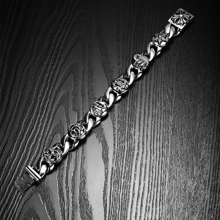 Chrome Hearts Bracelet  04yxs193 (8)