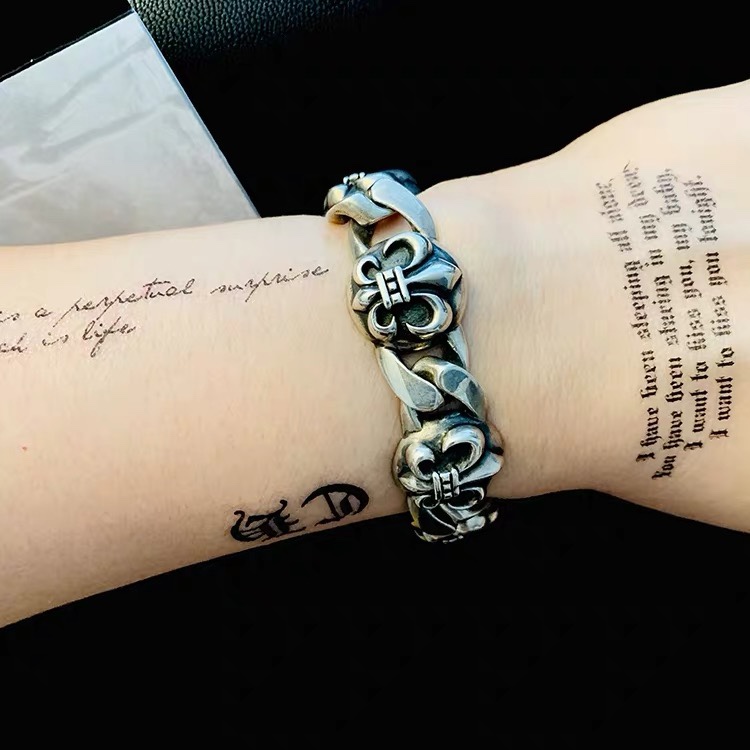 Chrome Hearts Bracelet  04yxs194 (5)