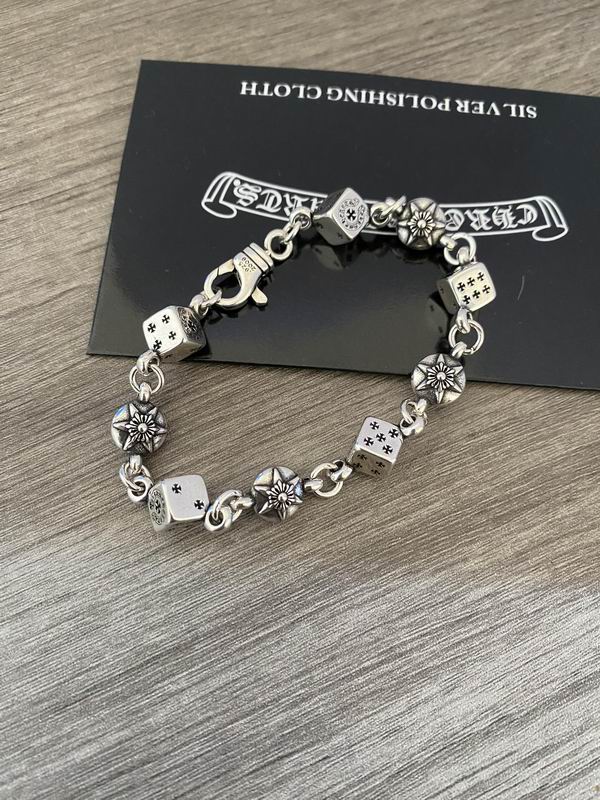 Chrome Hearts Bracelet  04yxs198 (4)
