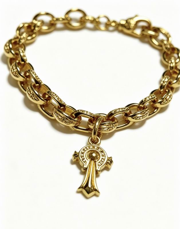Chrome Hearts Bracelet  05yxs225 (5)