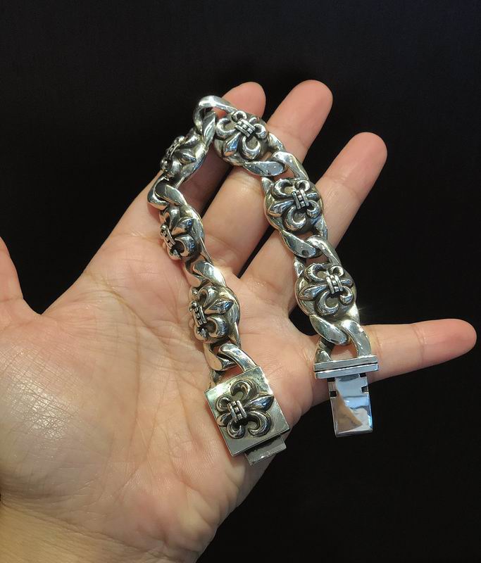 Chrome Hearts Bracelet  05yxs238 (5)
