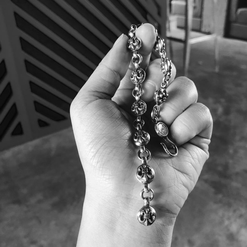Chrome Hearts Bracelet  05yxs239 (6)