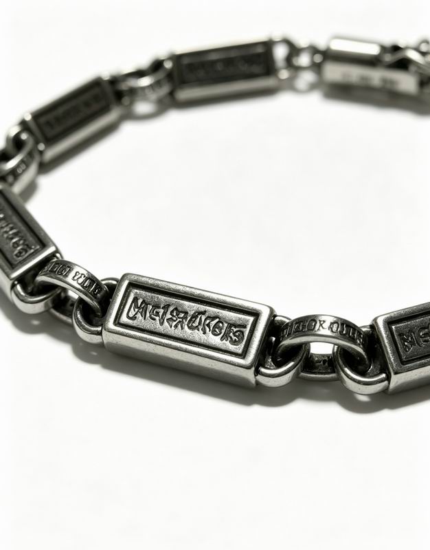 Chrome Hearts Bracelet  05yxs240 (6)