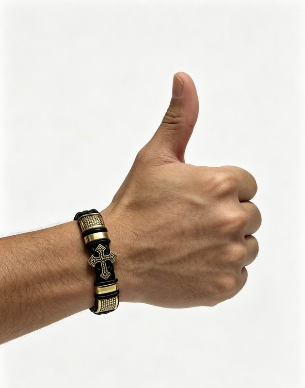 Chrome Hearts Bracelet  05yxs253 (8)