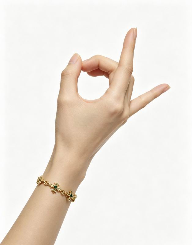 Chrome Hearts Bracelet  05yxs257 (8)