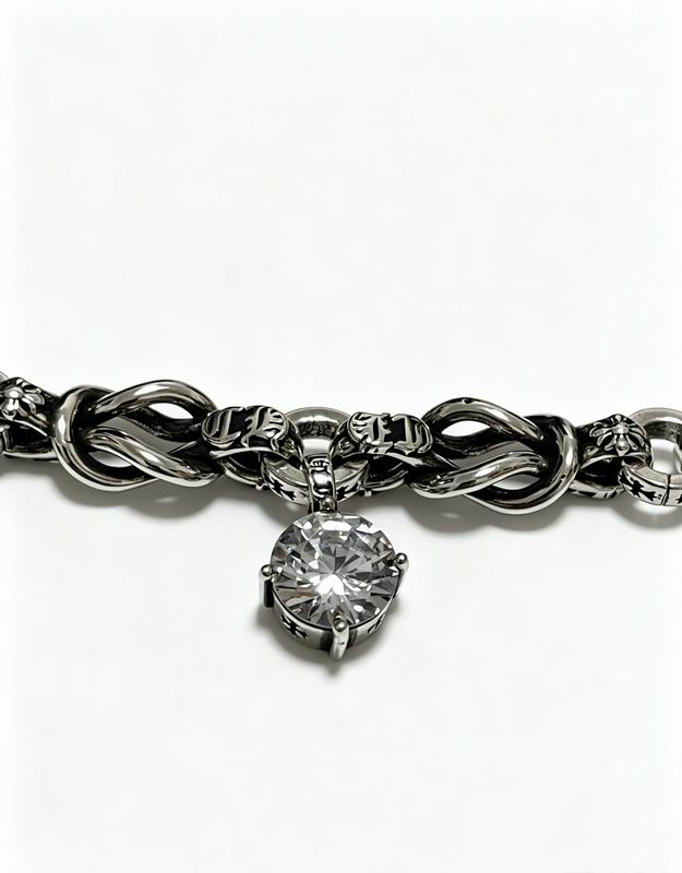 Chrome Hearts Bracelet  05yxs263 (6)
