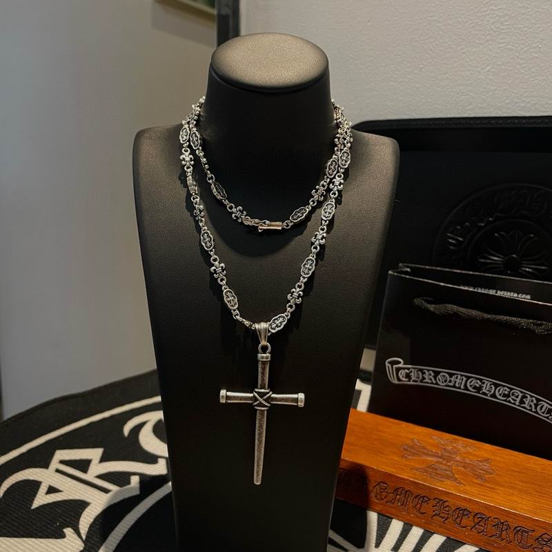 Chrome Hearts Necklace 03yxs157 (9)