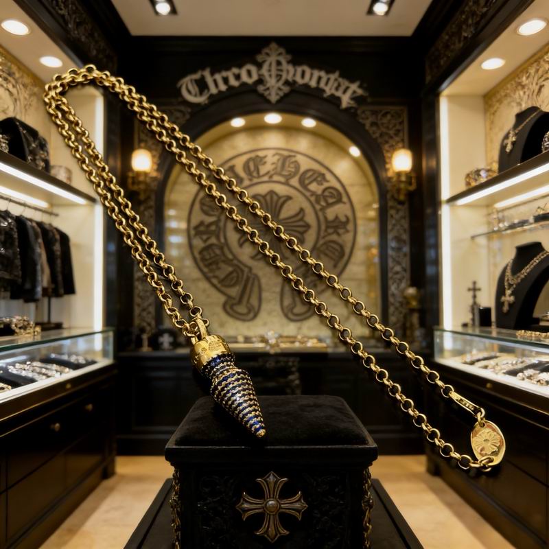 Chrome Hearts Necklace 03yxs178 (3)