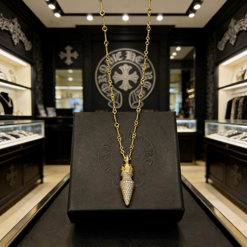 Chrome Hearts Necklace 03yxs179 (3)