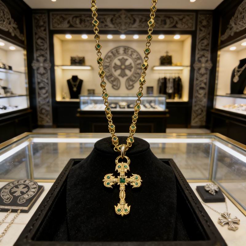 Chrome Hearts Necklace 03yxs180 (4)