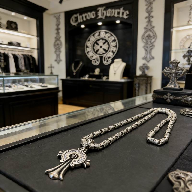 Chrome Hearts Necklace 03yxs188 (3)
