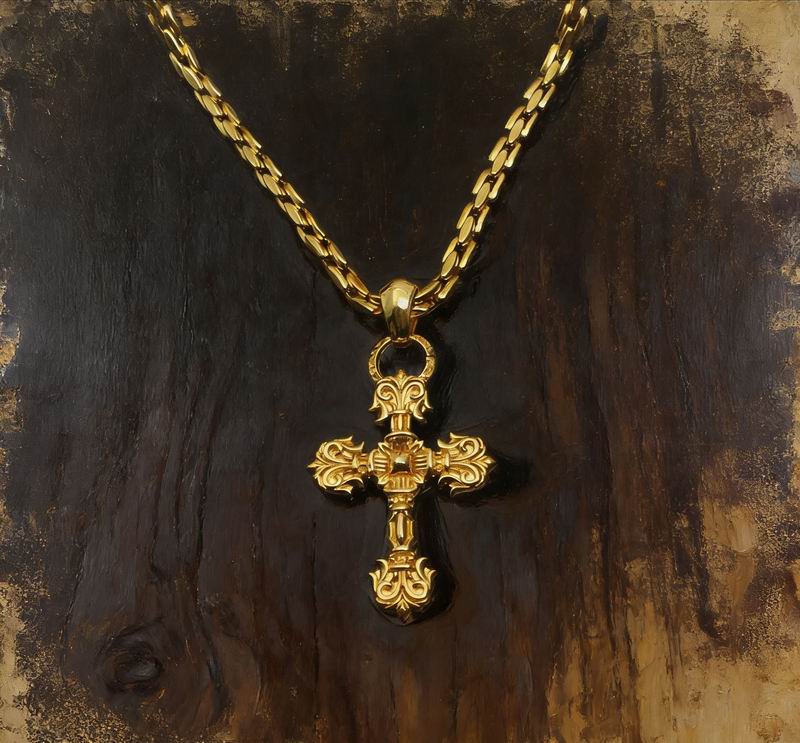 Chrome Hearts Necklace 03yxs229 (5)