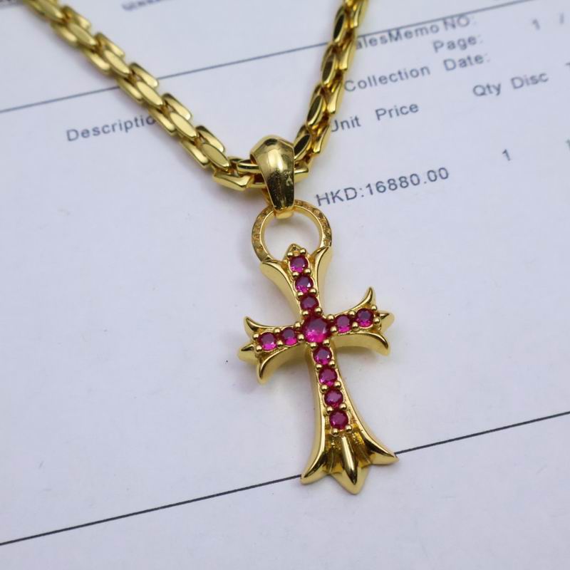Chrome Hearts Necklace 03yxs246 (5)