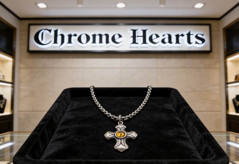 Chrome Hearts Necklace 03yxs260 (3)