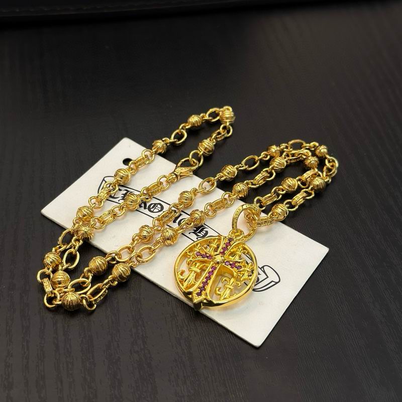 Chrome Hearts Necklace 03yxs291 (6)