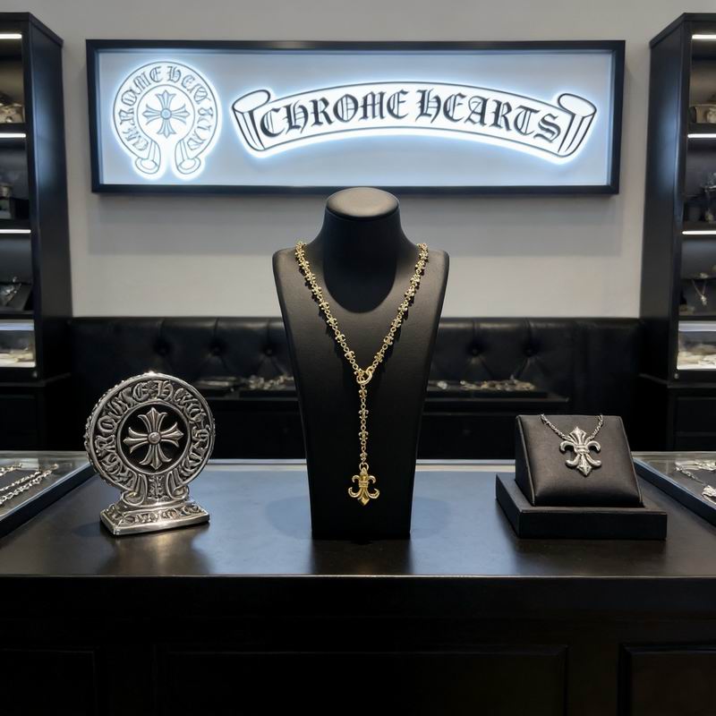 Chrome Hearts Necklace 03yxs374 (8)