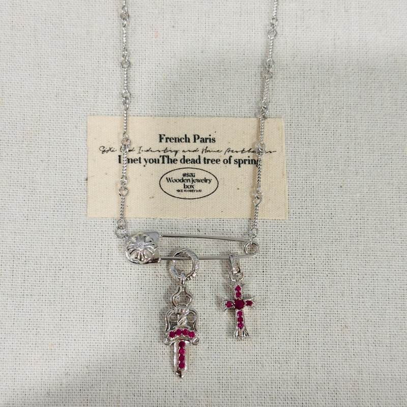 Chrome Hearts Necklace 04yxs10 (6)