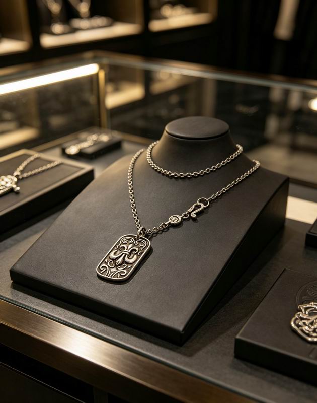 Chrome Hearts Necklace 04yxs14 (5)
